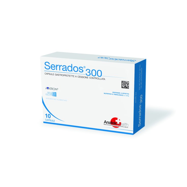 Anatek Health Serrados 300 Food Supplement 10 Capsules