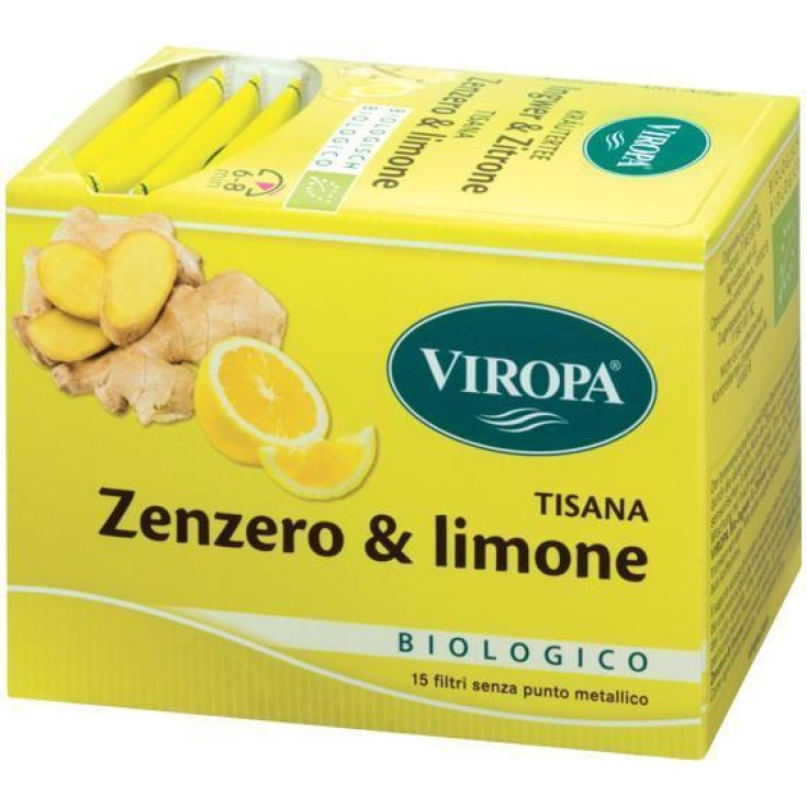 Viropa Ginger & Lemon Supplement 15 Sachets