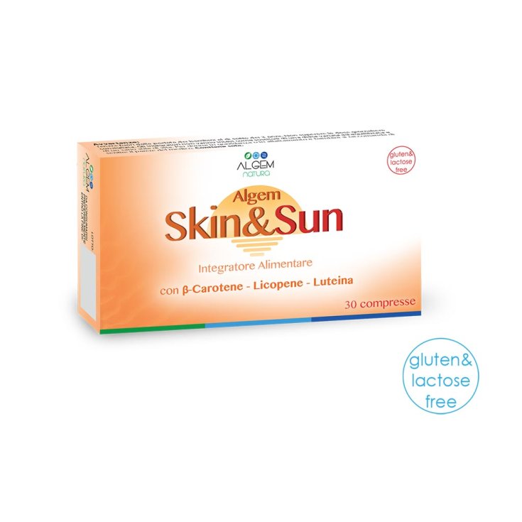 Algem Natura Algem Skin & sun Food Supplement 30 Tablets