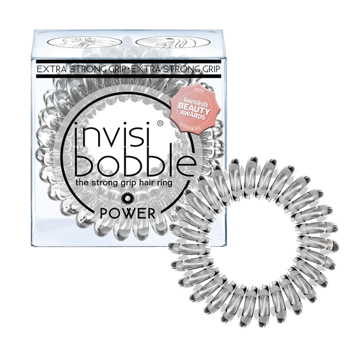 Invisibobble Hair Ring Crystal Clear 3 Parts