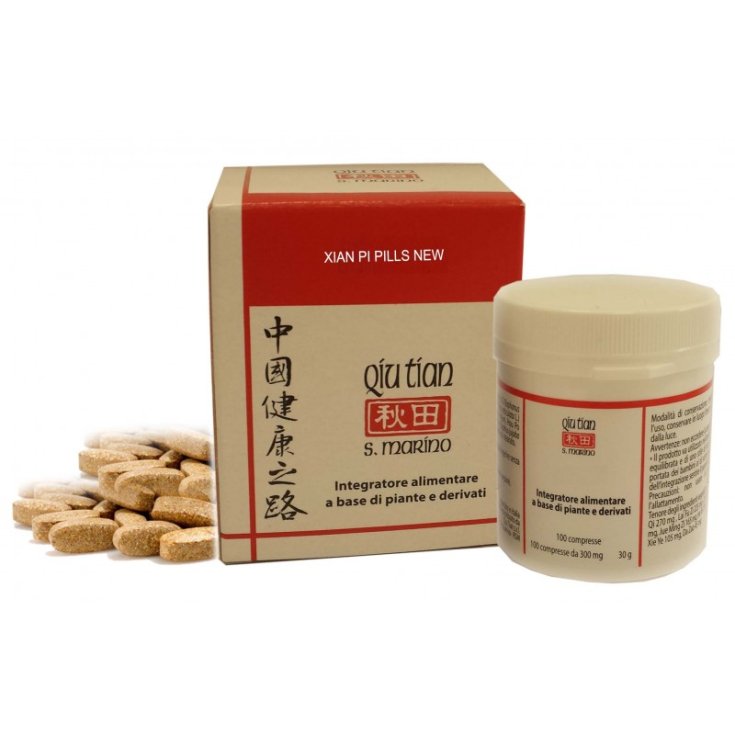 Qiu Tian Xian Pi Pills New Food Supplement 100 Tablets