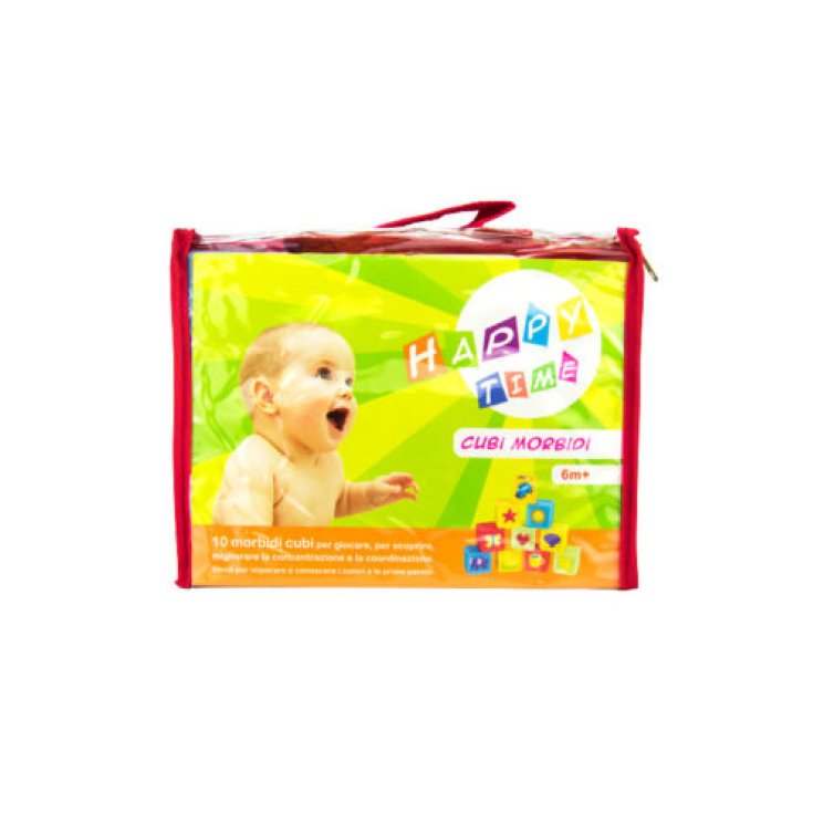 Elledifri Happy Time Rice Flakes Soft Cubes 6 months + 10 Pieces