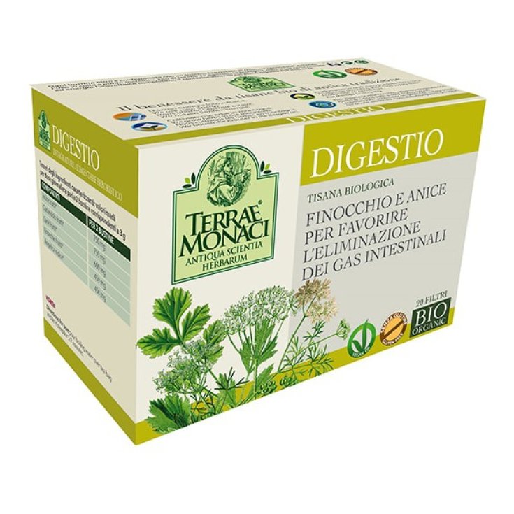 Valerbe Terrae Monaci Digesito Organic Herbal Tea
