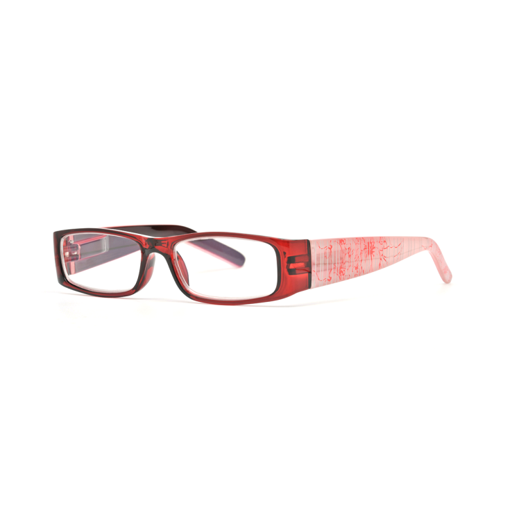 Nordic Vision Orebro Preassembled Reading Glasses 1.5 Diopter Red Color 1 Pair