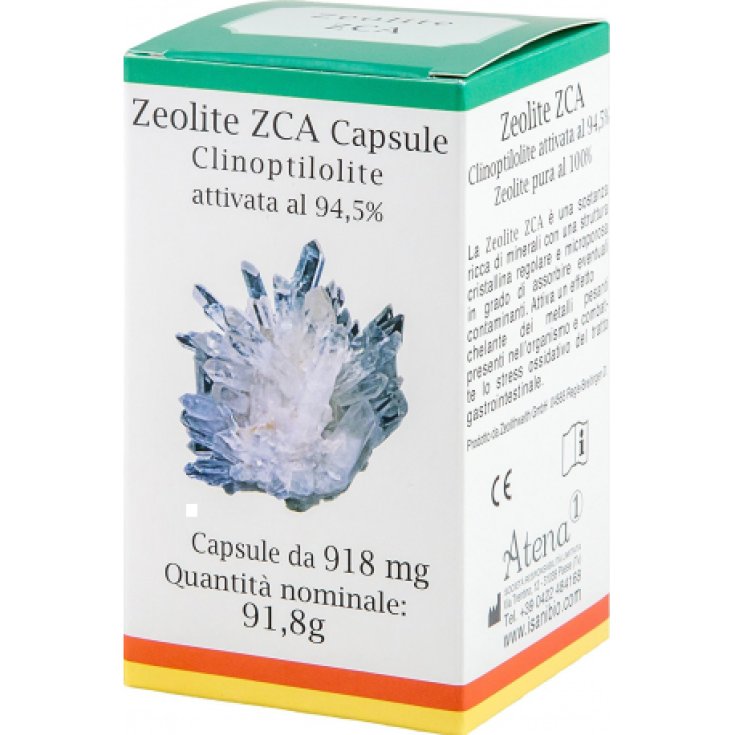Atena Zeolite Zecla Food Supplement 200 Capsules 108g