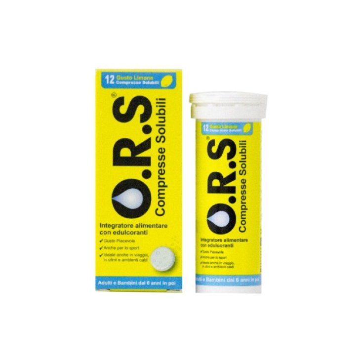 ORS Lemon Food Supplement 12 Soluble Tablets