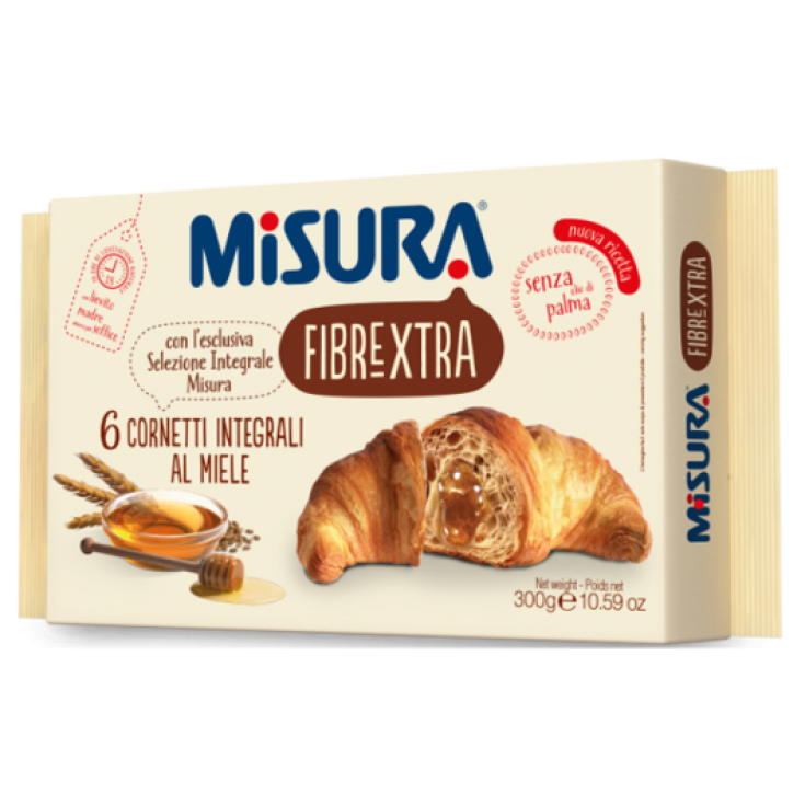 Misura Fibrextra Wholemeal Croissants With Honey 6x50g