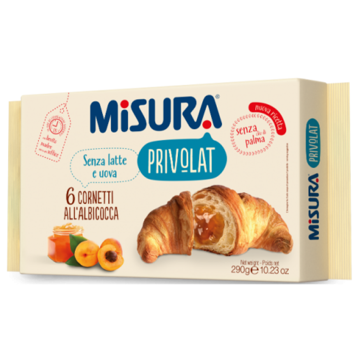 Misura Privolat Apricot Croissants Without Milk Without Palm Oil 290g