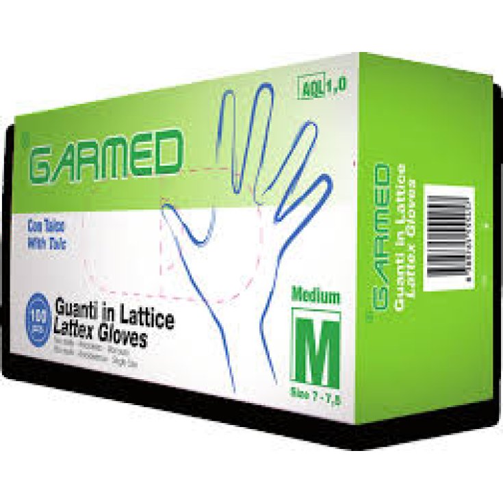 Garmed Latex Glove With Talc M