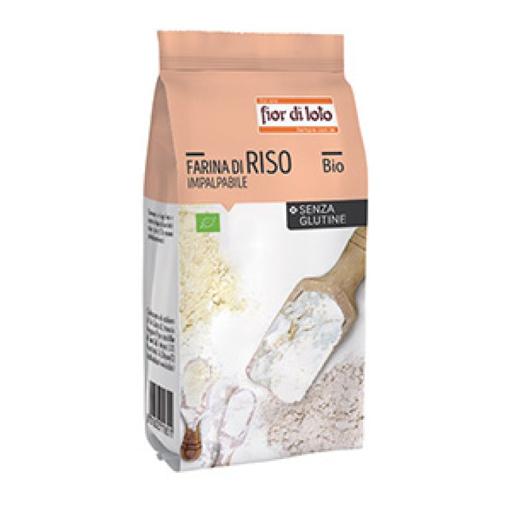 Fior Di Loto Organic Gluten Free Impalpable Rice Flour 375g