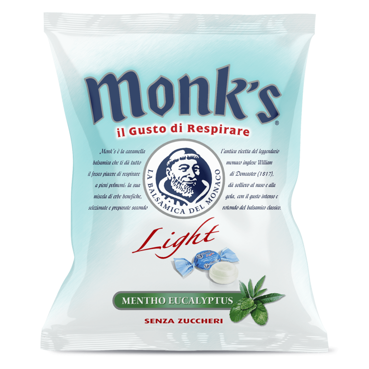 Monk's Candies Light Sugar Free Euc / ment 80g