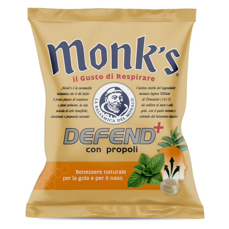 Monk's Defend Candies With Propolis 46g