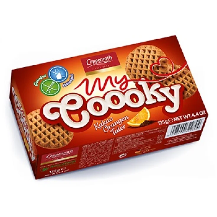 My Coooky Orange Cocoa Biscuits Gluten Free 125g