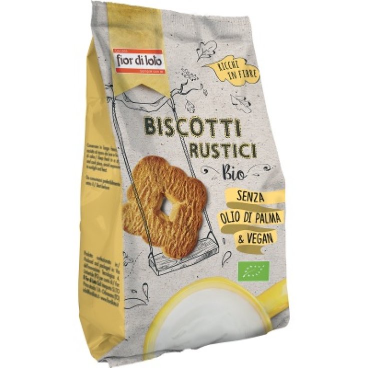 Il Fior Di Loto Organic Rustic Biscuits 350g