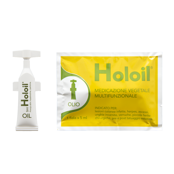 Holoil Multifunctional Vegetable Dressing Oil Single-dose Resealable Vial x5ml