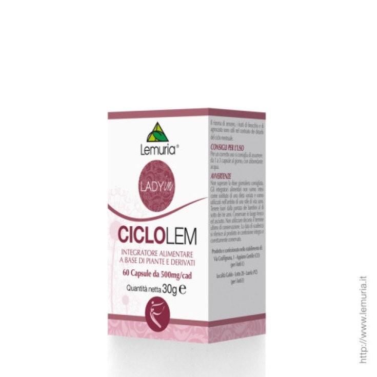 Lemuri Ciclolem Food Supplement 60 Capsules