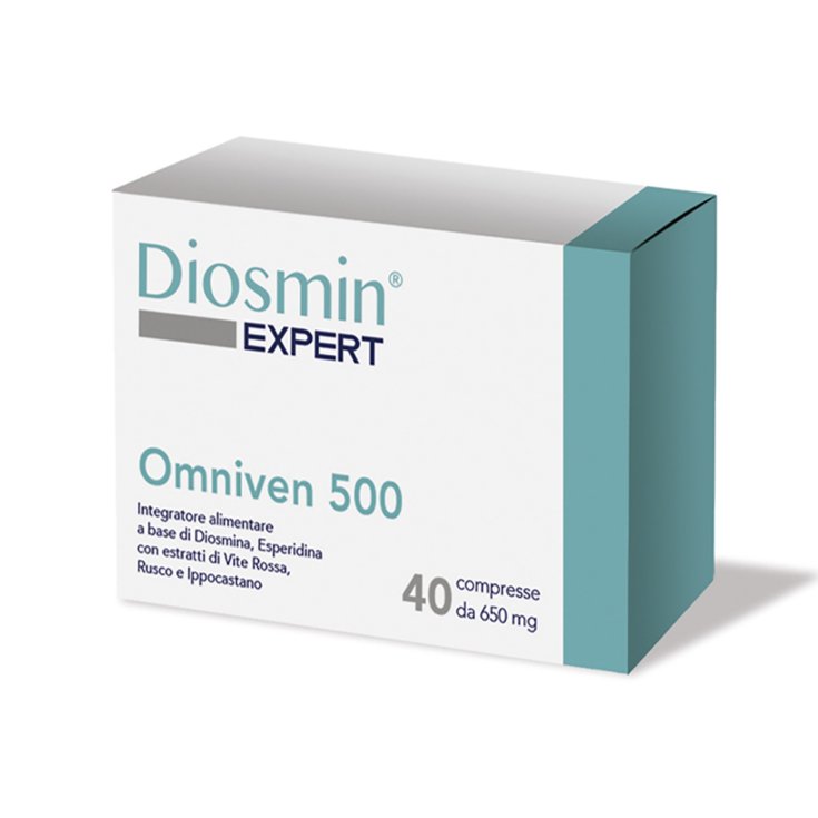 Dulac Farmaceutici Diosmin Expert Omniven 500 Food Supplement 40 Tablets