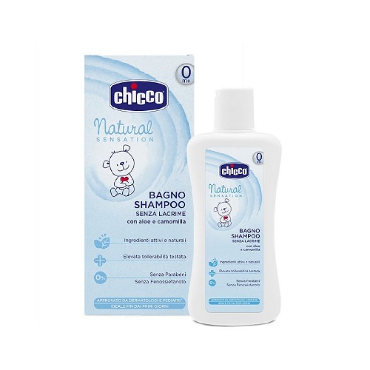 Chicco Natural Sensation Bath Shampoo 500ml Bipack