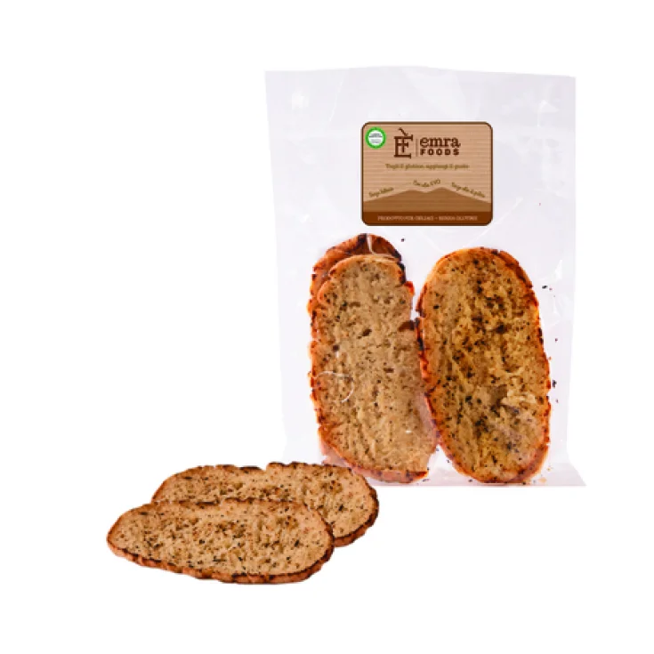 Emra Food Bruschetta Extra Virgin Olive Oil Gluten Free 4x130g