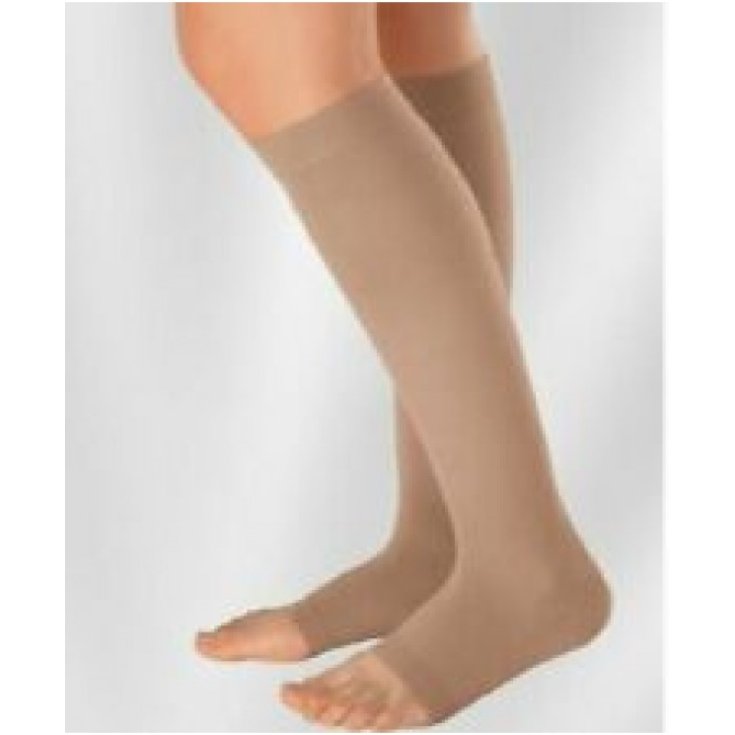 Medi Knee-Highs Graduated Compression 18 MmHg Open Toe Sand Color Size 3 Cod. 2804pa