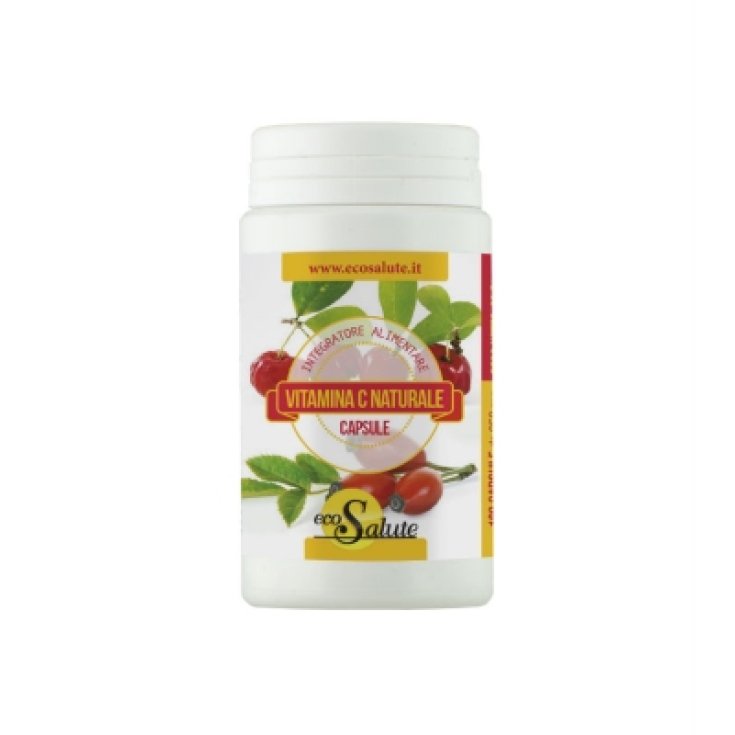 Spazio EcoSalute Natural Vitamin C Food Supplement 100 Capsules Of 325mg