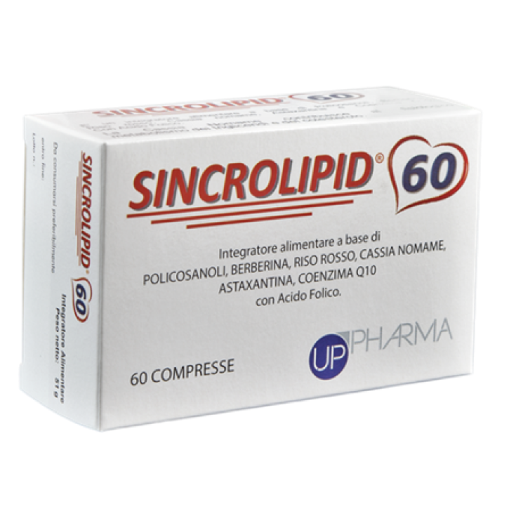Up Pharma Sincrolipid Food Supplement 60 Tablets