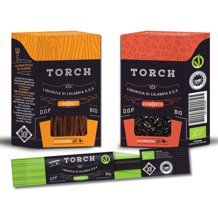 Torch Licorice Organic Cilindretti 20g