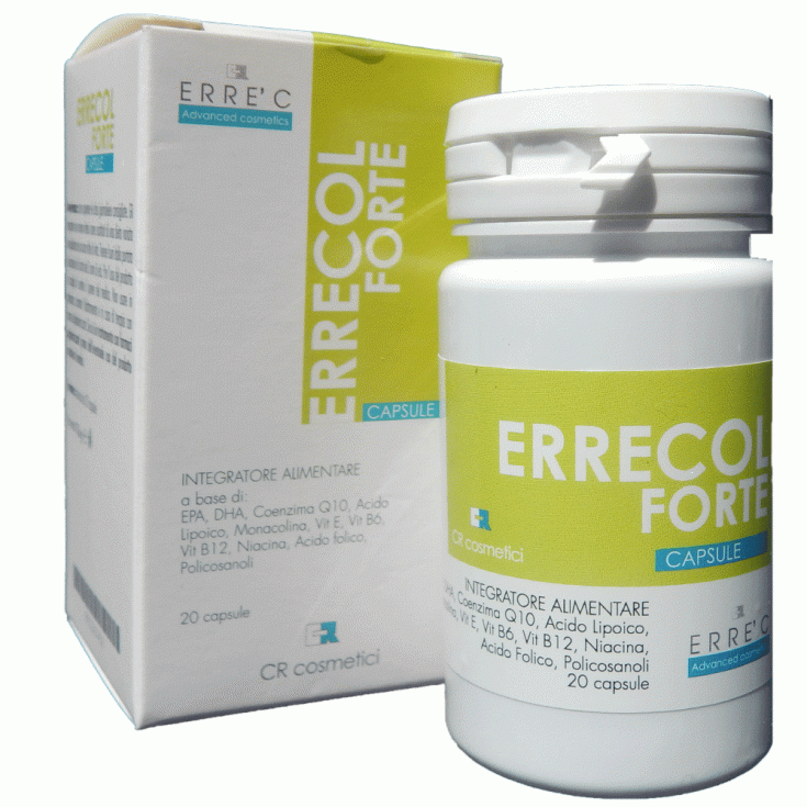 Cr Farma Errecol Forte Food Supplement 20 Capsules