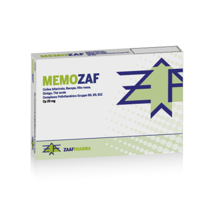 Zaaf Pharma Memozaf Food Supplement 30 Tablets