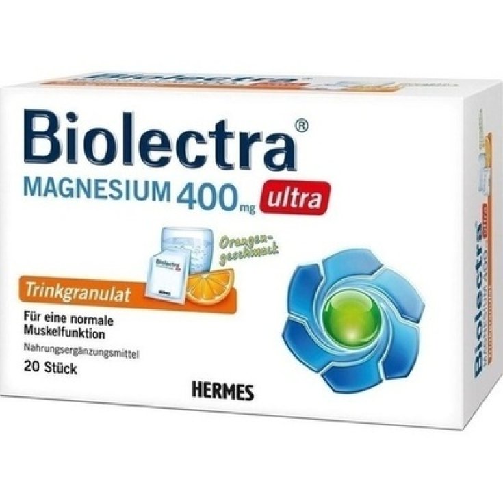 Hermes Biolectra Ultra Direct Orange Food Supplement 20 Sachets