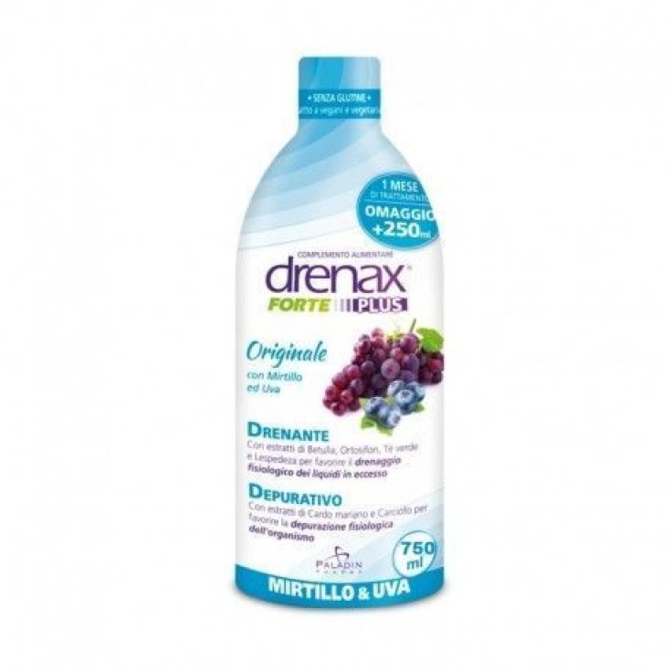 Paladin Pharma Drenax Forte Blueberry Food Supplement 750ml