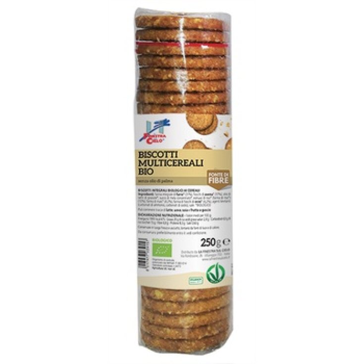 La Finestra Sul Cielo Bio Multigrain Biscuits 250g