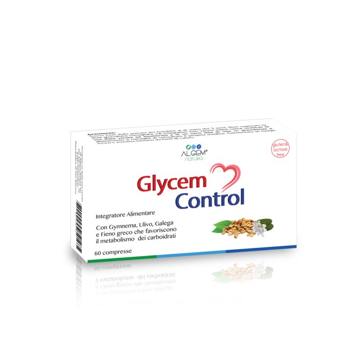 Algem Natura Glycem Control Food Supplement 60 Tablets
