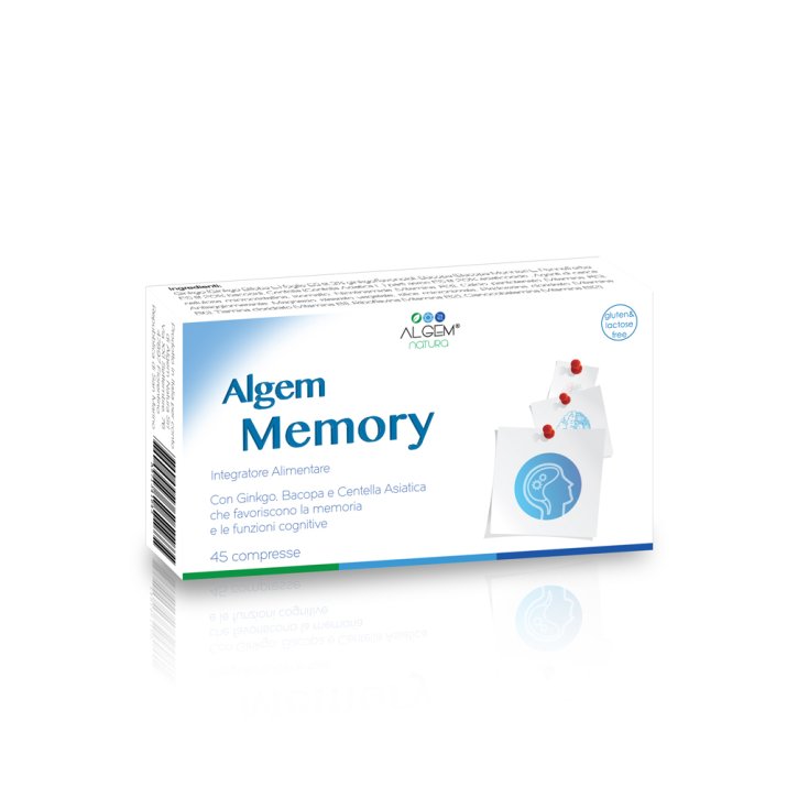 Algem Natura Algem Memory Food Supplement 45 Tablets