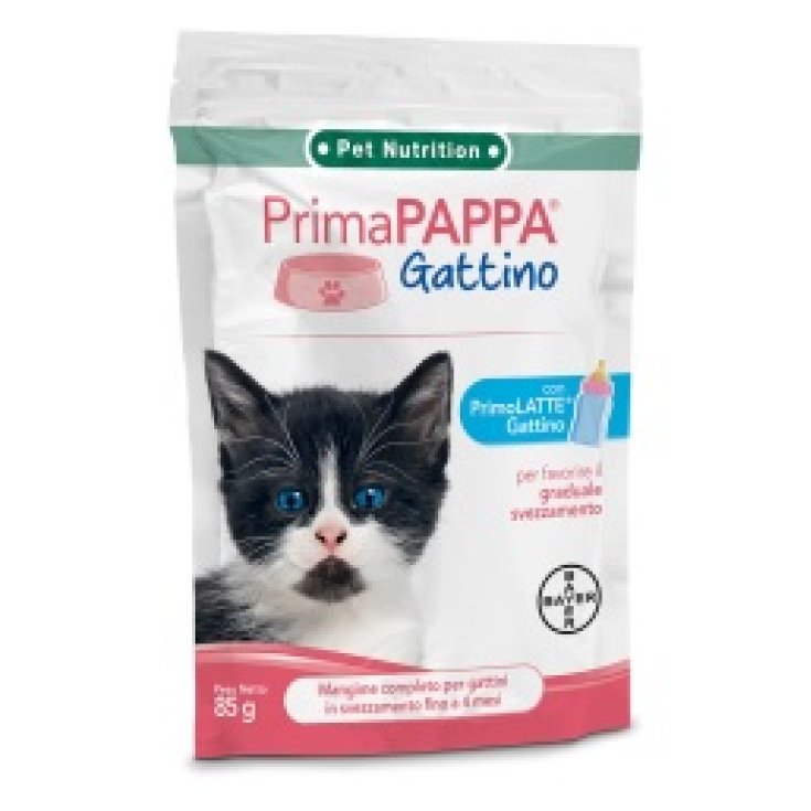 Bayer Prima Pappa Kitten Food for Weaning Kittens 85g