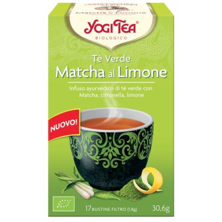 Yogi Tea Green Tea Matcha Limon 17 Filtros X 1,8g