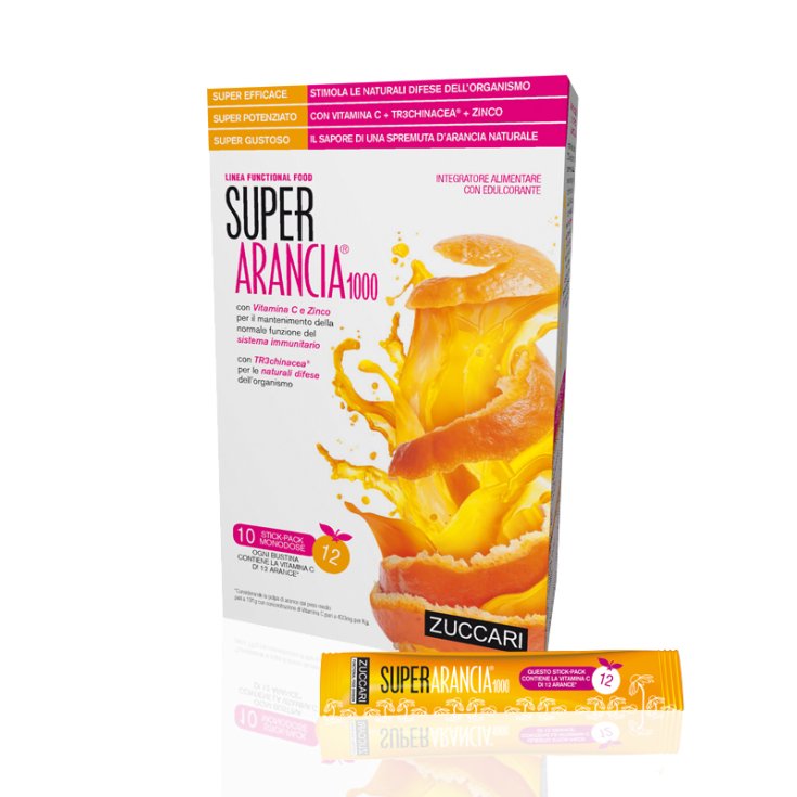 Zuccari Super Arancia 1000 Food Supplement 10 Pieces