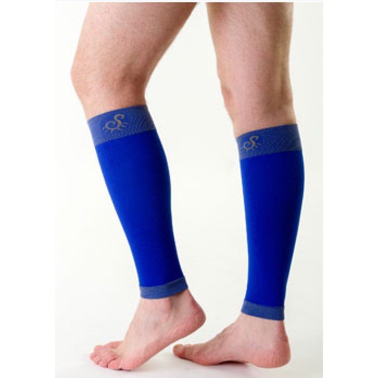 Solidea Active Calf Support Leg Size M Color Sm26 Blue Tonic 1 Piece