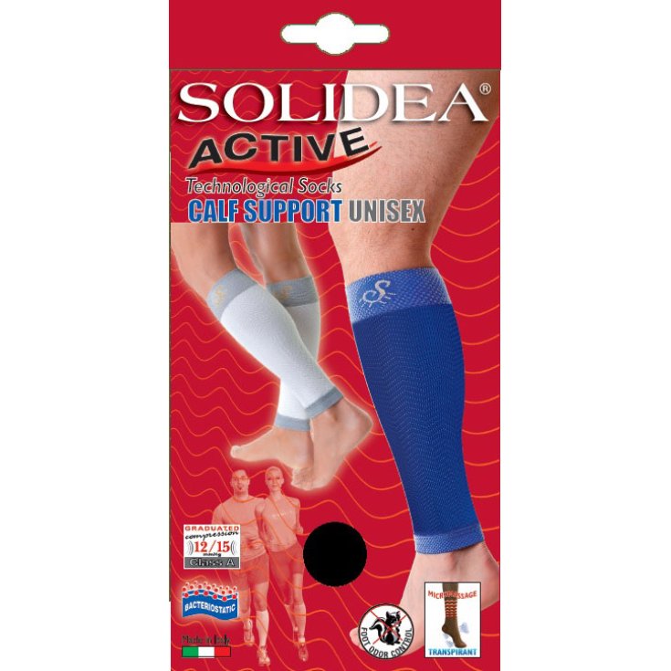 Solidea Active Calf Support Color Red Size M
