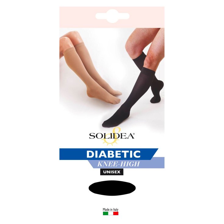 Solidea Diabetic Knee-High Color Camel 4-XL A Pair Of Knee Highs