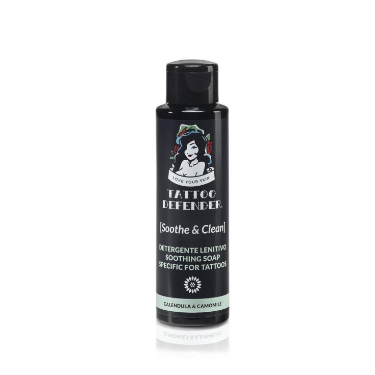 Tattoo Defender Soothe & Clean Soothing Cleanser for Tattooed Skin 100ml