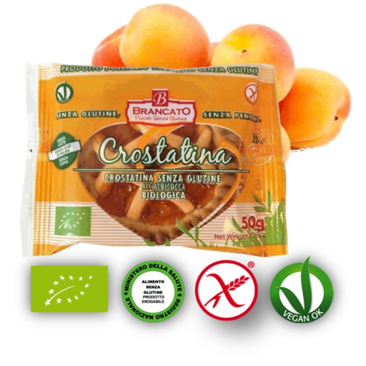 Brancato Organic Gluten Free Apricot Tart 50g