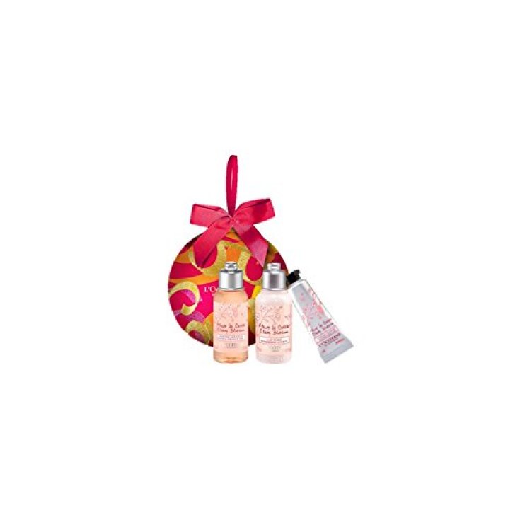 L'Occitane Christmas Trunk Cherry 3 Pieces