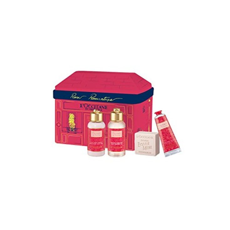 L'Occitane Rose House Christmas Box 4 Pieces