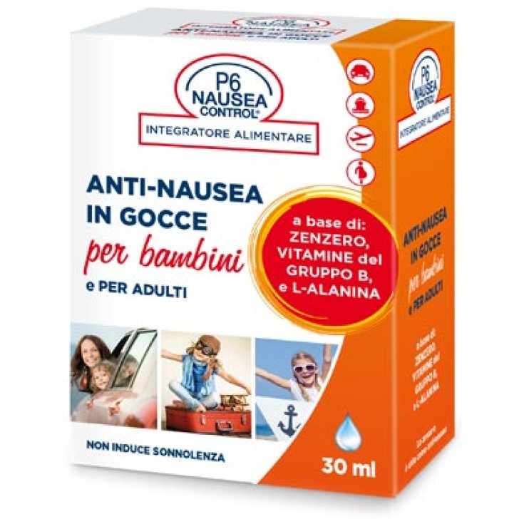 P6 Nausea Control Sea Band Anti-Nausea Drops for Children Food Supplement 30ml