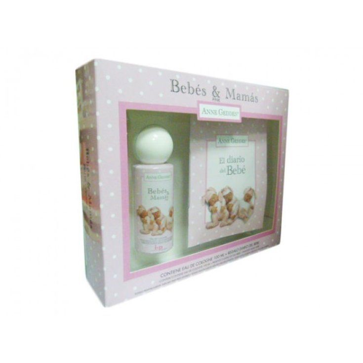 Anne Geddes Bebes & Mamas Pink Perfume For Girls 100ml + Pink Diary