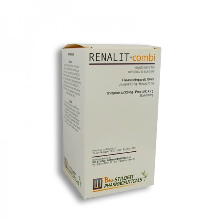 Bio-Stilogist Renalit-Combi Food Supplement 12 Tablets + Syrup