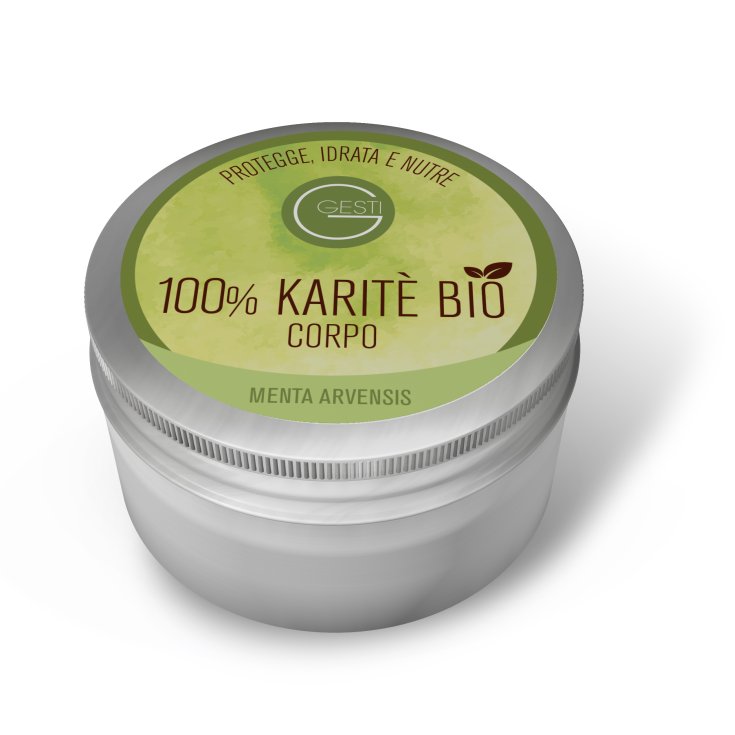 Gesti 100% Organic Shea Body Cream With Mint 200ml