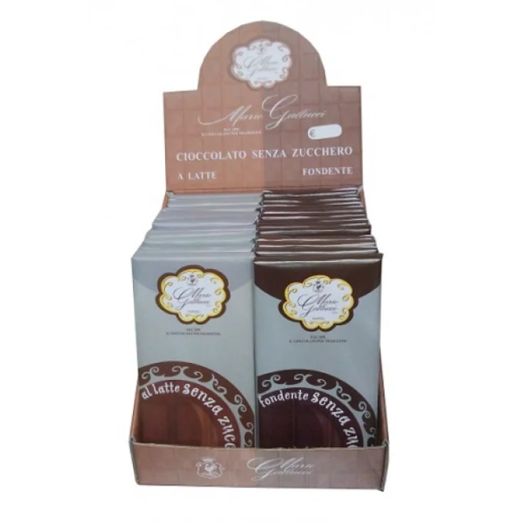 Gallucci Dark Chocolate Bar Sugar Free 100g