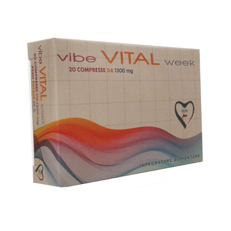 Vibe Vital Week Food Supplement 20 Tablets